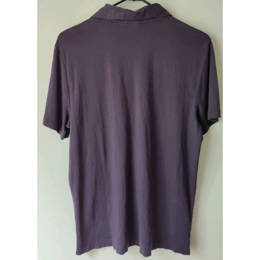 PERRY ELLIS Men's Liquid Cotton Ultra Soft Touch Polo Shirt Short Sleeve Size M - Picture 2 of 6